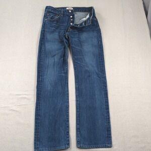 Levi's Men's Bootcut Jeans in Dark Blue Wash